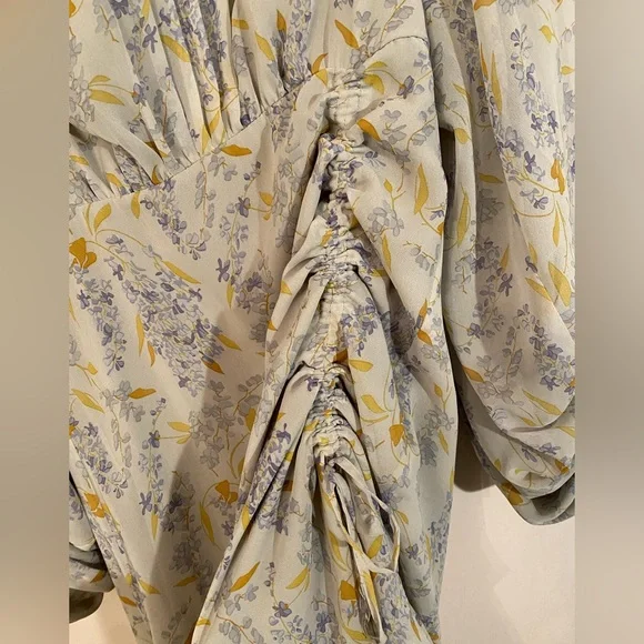 Long Sleeve asymmetrical o.p.t dress. - Picture 4 of 7